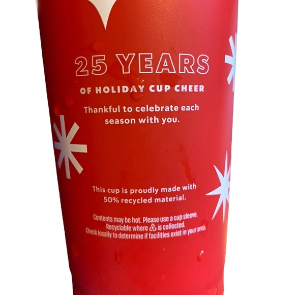 Starbucks 16 fl oz Holiday Cup - Picture 2 of 2